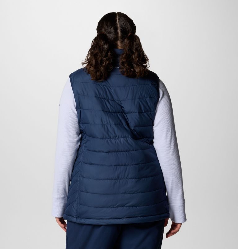 Women's Powder Lite II Vest - Plus Size, Color: Collegiate Navy, image 2