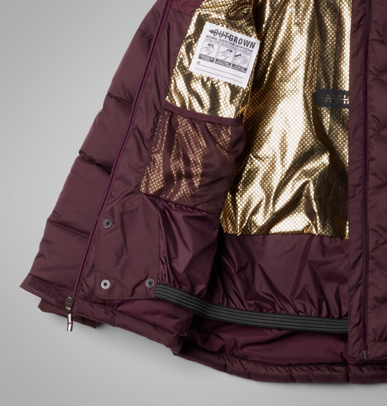 Girls' Winter Powder™ III Quilted Jacket 3