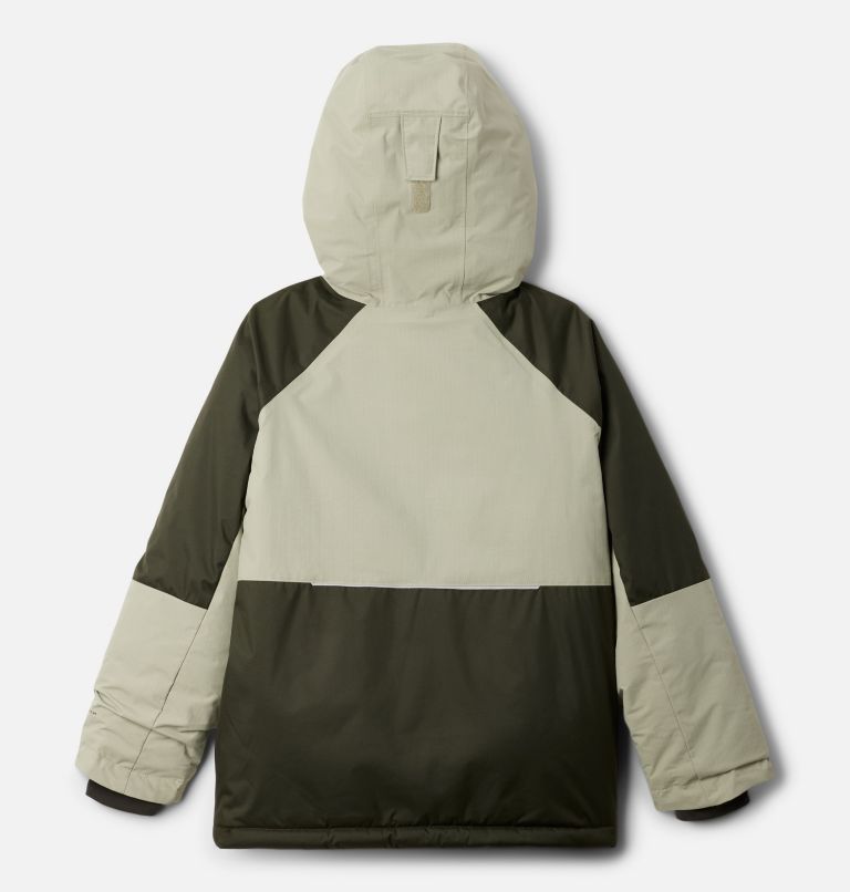 Boys' Mighty Mogul III Jacket, Color: Greenscape, Safari, image 2