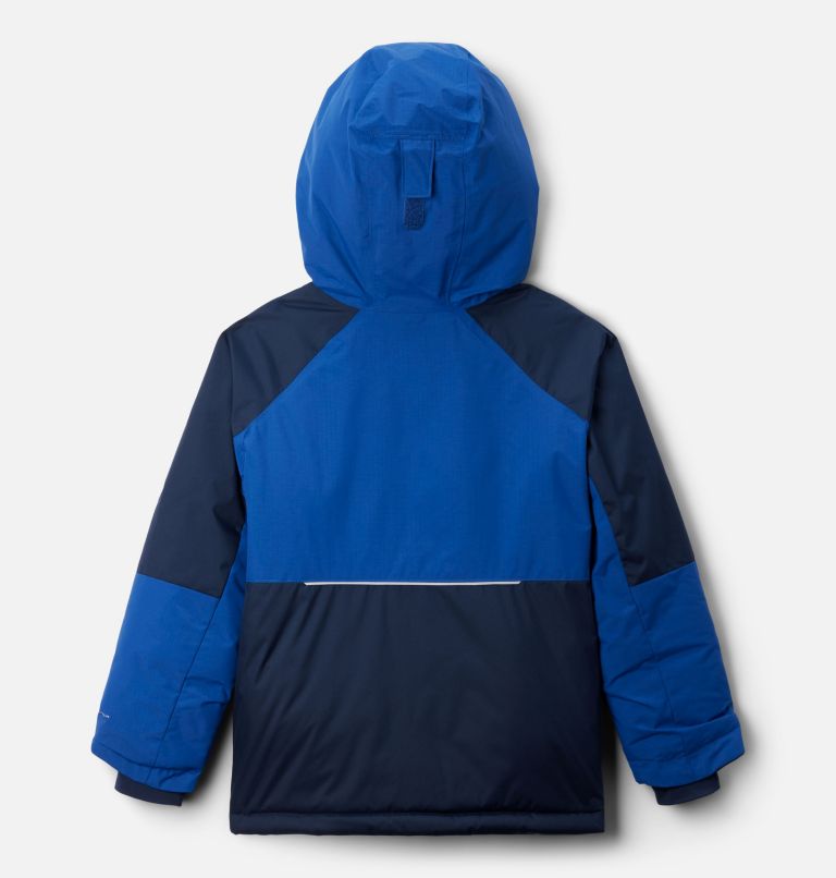 Boys' Mighty Mogul III Jacket, Color: Collegiate Navy, Mountain Blue, image 2