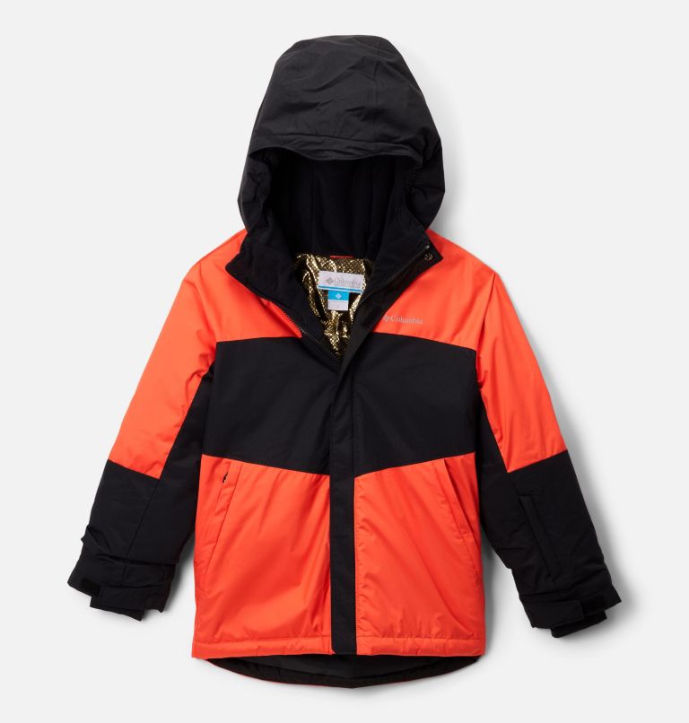 Chaqueta de esquí impermeable Mighty Mogul III para niño, Color: Zing, Black, image 1