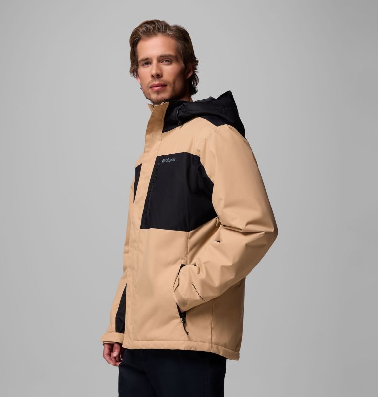 Men's Tipton Peak III Insulated Jacket, Color: Canoe, Black, image 4