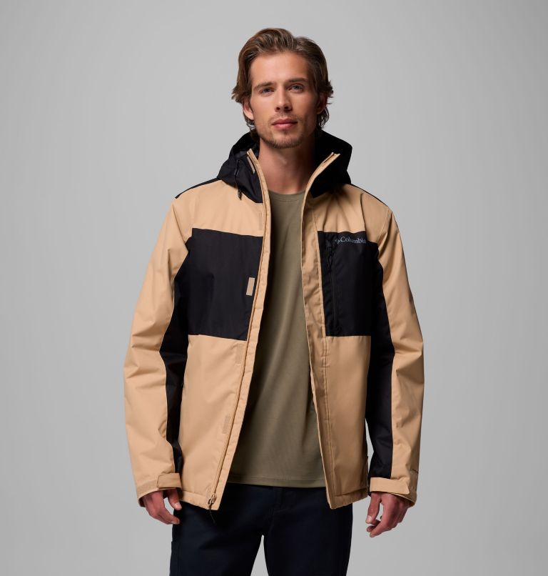 Men's Tipton Peak III Insulated Jacket, Color: Canoe, Black, image 5