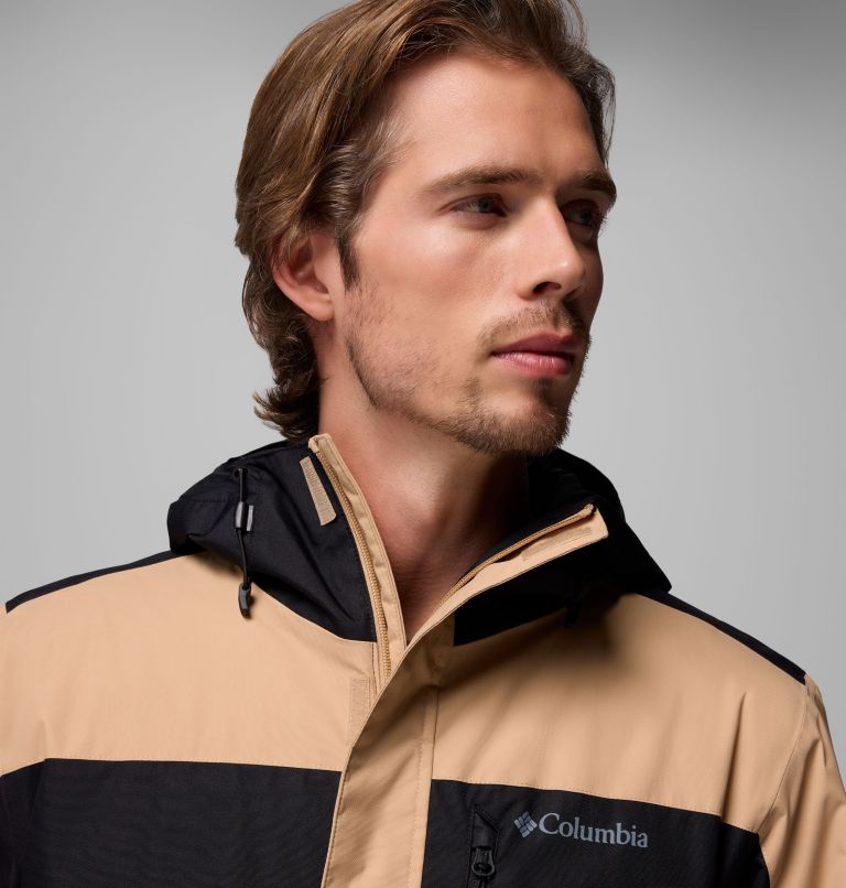 Men's Tipton Peak III Insulated Jacket, Color: Canoe, Black, image 7