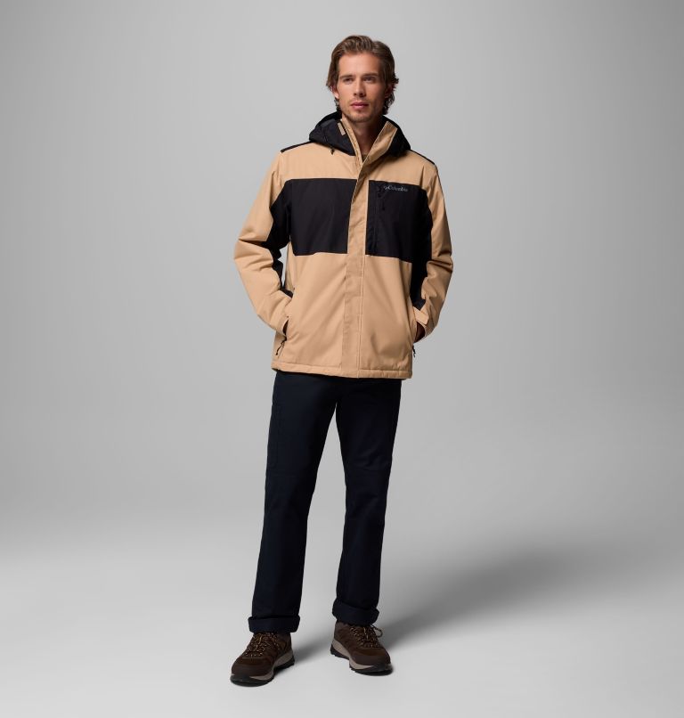 Men's Tipton Peak III Insulated Jacket, Color: Canoe, Black, image 2