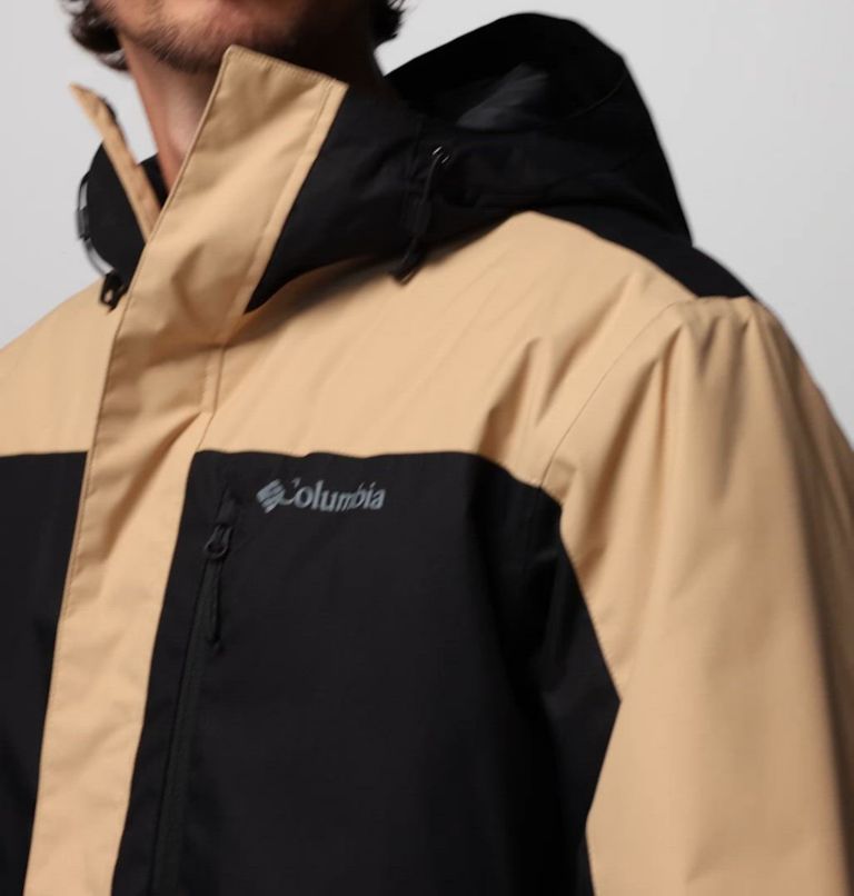 Men's Tipton Peak III Insulated Jacket, Color: Canoe, Black