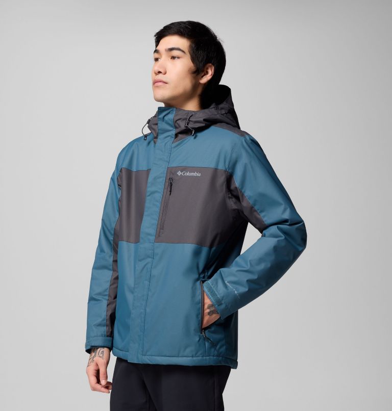 Men's Tipton Peak III Insulated Jacket, Color: Everblue, Shark, image 4