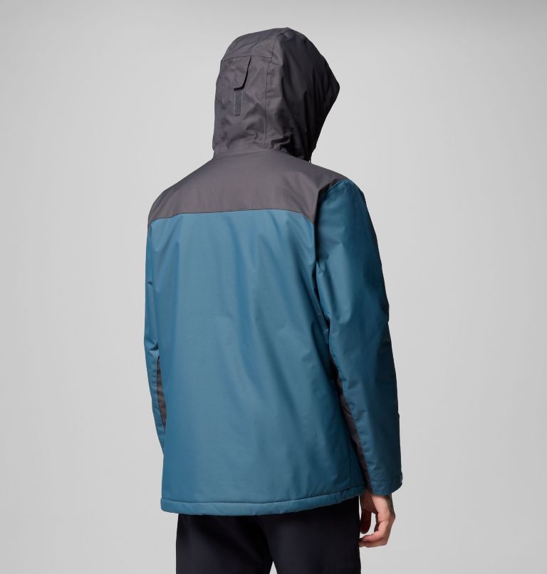Men's Tipton Peak III Insulated Jacket, Color: Everblue, Shark, image 3