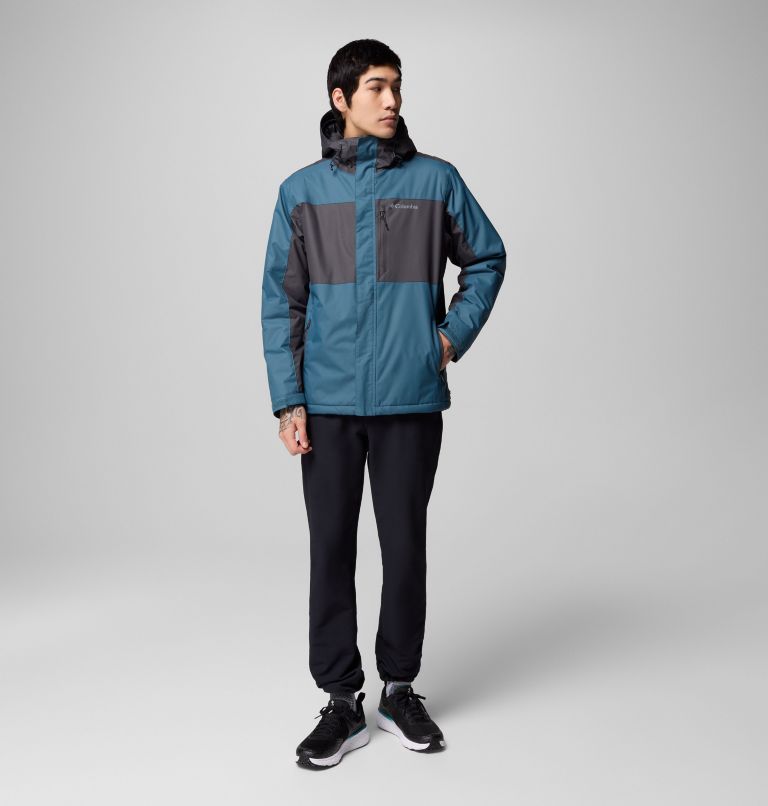 Men's Tipton Peak III Insulated Jacket, Color: Everblue, Shark, image 10