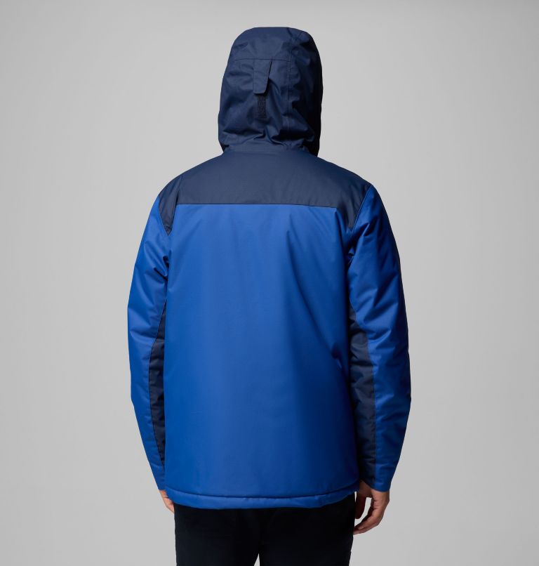 Men's Tipton Peak III Insulated Jacket, Color: Mountain Blue, Collegiate Navy, image 3