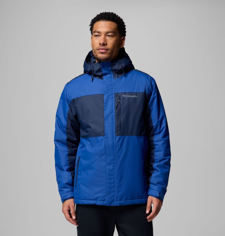 Men's Tipton Peak III Insulated Jacket, Color: Mountain Blue, Collegiate Navy, image 1