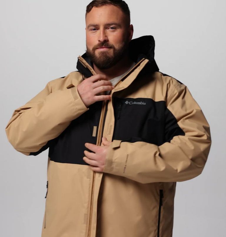 Men's Tipton Peak III Insulated Jacket - Big, Color: Canoe, Black