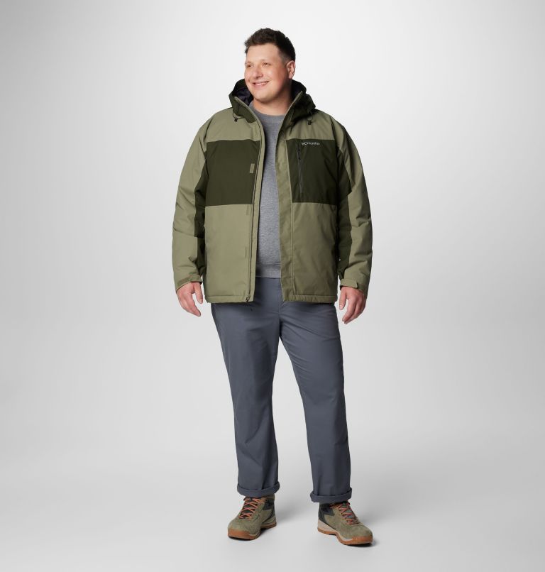 Men's Tipton Peak III Insulated Jacket - Big, Color: Stone Green, Greenscape, image 3
