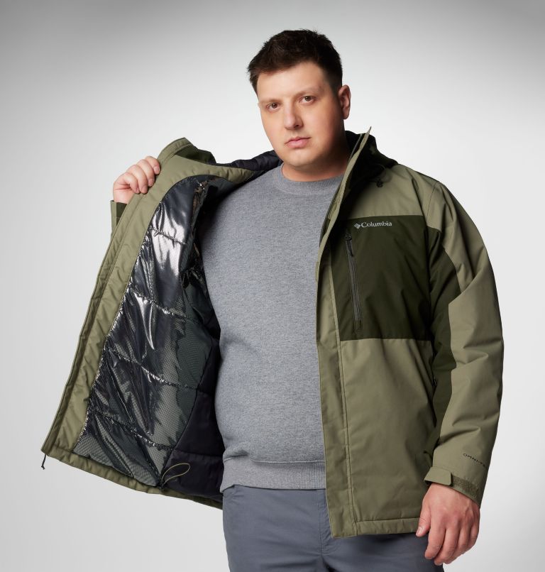 Men's Tipton Peak III Insulated Jacket - Big, Color: Stone Green, Greenscape, image 6