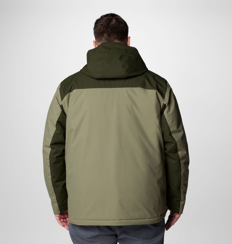 Men's Tipton Peak III Insulated Jacket - Big, Color: Stone Green, Greenscape, image 2