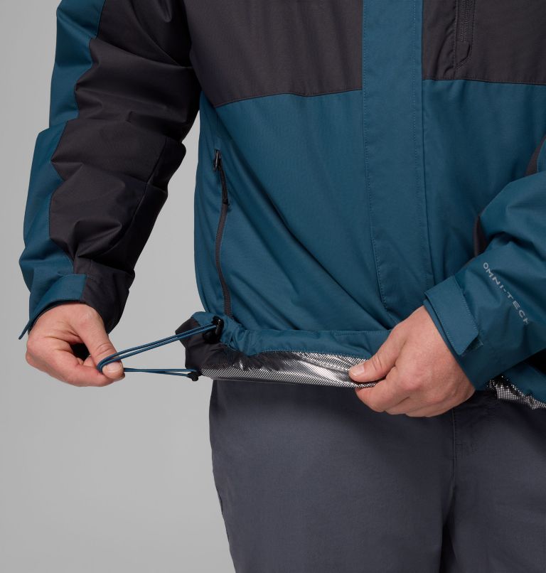 Men's Tipton Peak III Insulated Jacket - Big, Color: Everblue, Shark, image 8