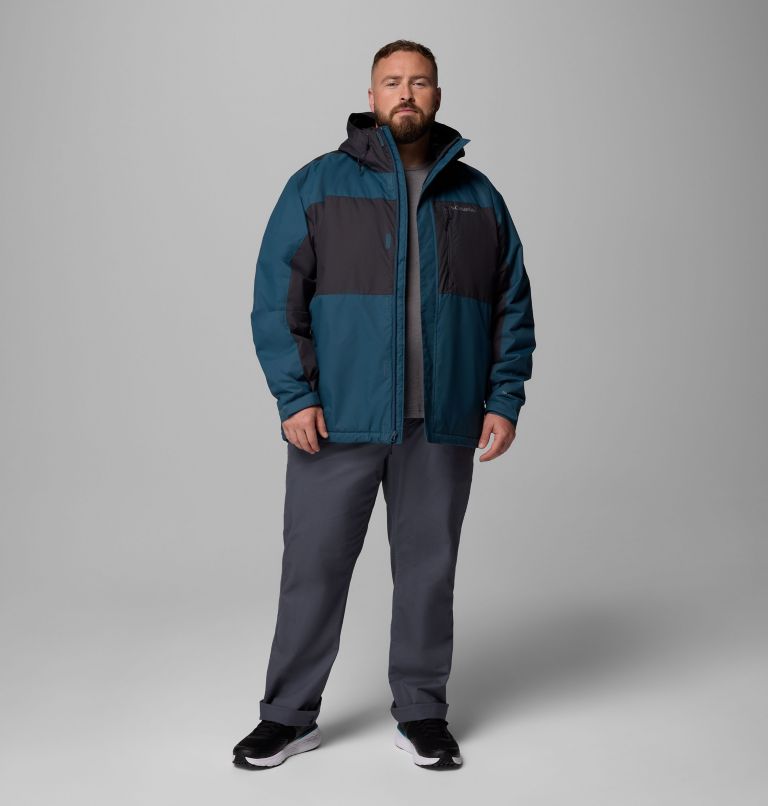 Men's Tipton Peak III Insulated Jacket - Big, Color: Everblue, Shark, image 2