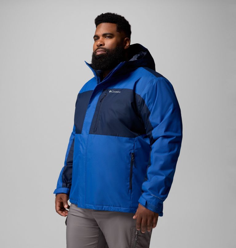 Men's Tipton Peak III Insulated Jacket - Big, Color: Mountain Blue, Collegiate Navy, image 4