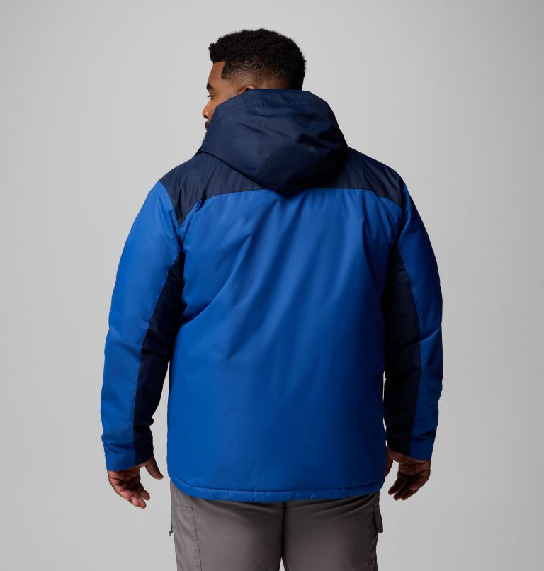 Men's Tipton Peak III Insulated Jacket - Big, Color: Mountain Blue, Collegiate Navy, image 3