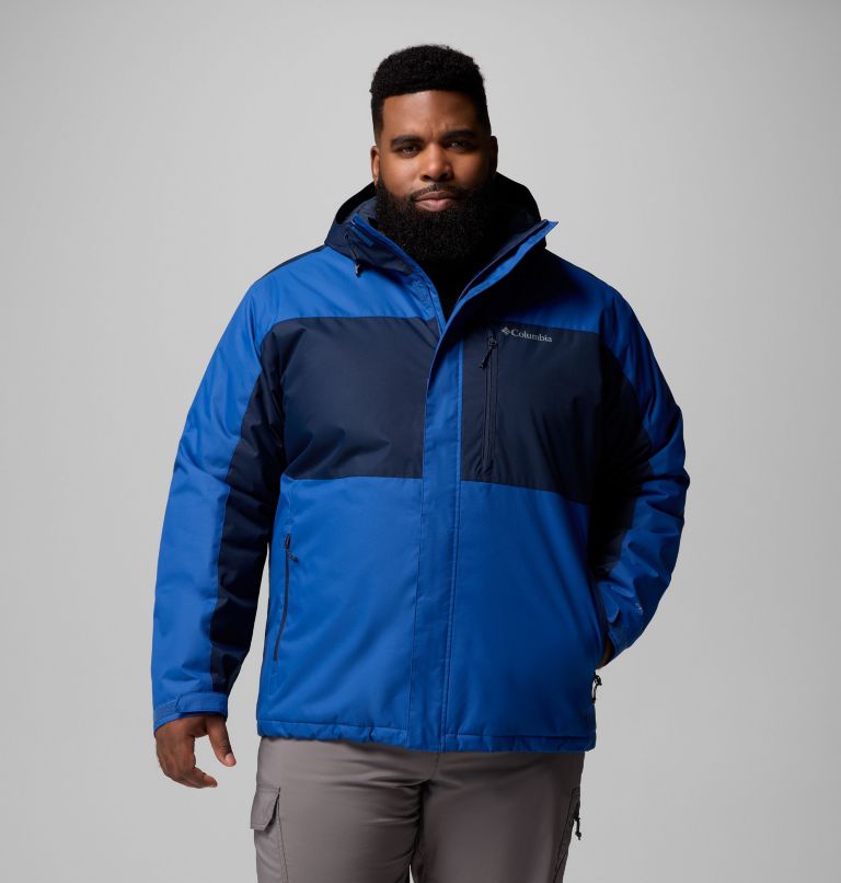 Men's Tipton Peak III Insulated Jacket - Big, Color: Mountain Blue, Collegiate Navy, image 1