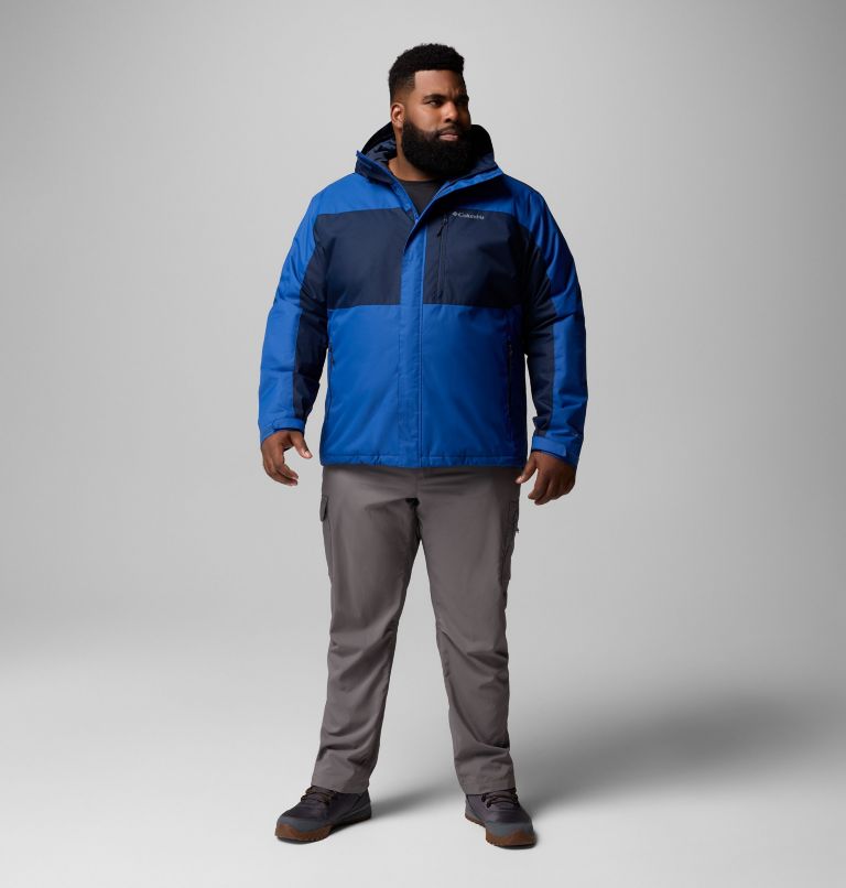 Men's Tipton Peak III Insulated Jacket - Big, Color: Mountain Blue, Collegiate Navy, image 2