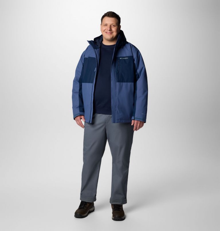 Men's Tipton Peak III Insulated Jacket - Big, Color: Dark Mountain, Collegiate Navy, image 3