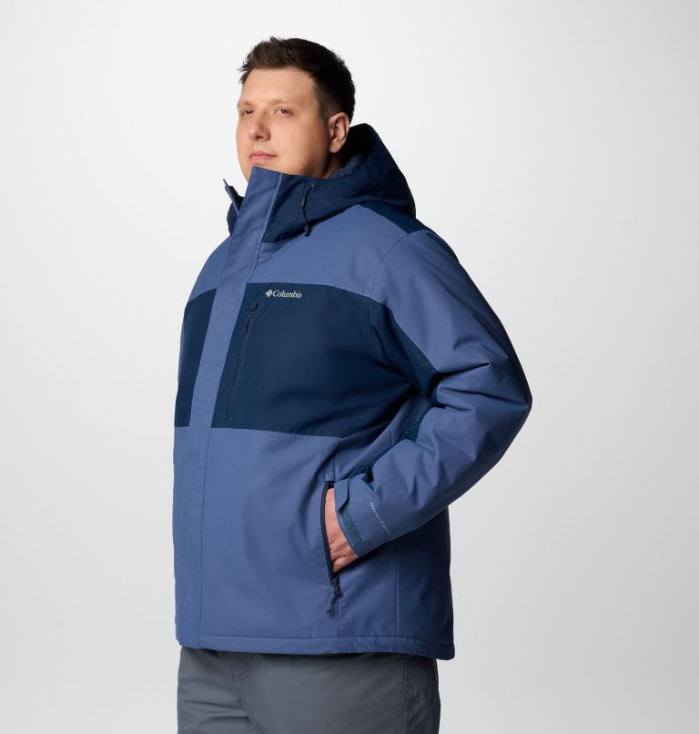 Men's Tipton Peak III Insulated Jacket - Big, Color: Dark Mountain, Collegiate Navy, image 4