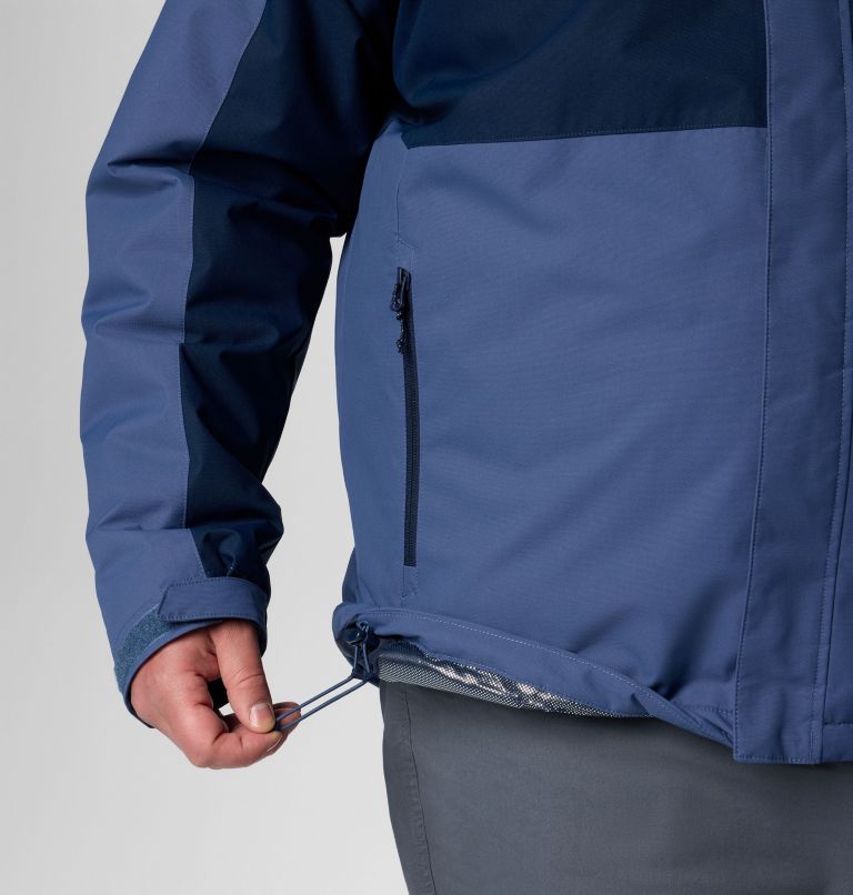 Men's Tipton Peak III Insulated Jacket - Big, Color: Dark Mountain, Collegiate Navy, image 8