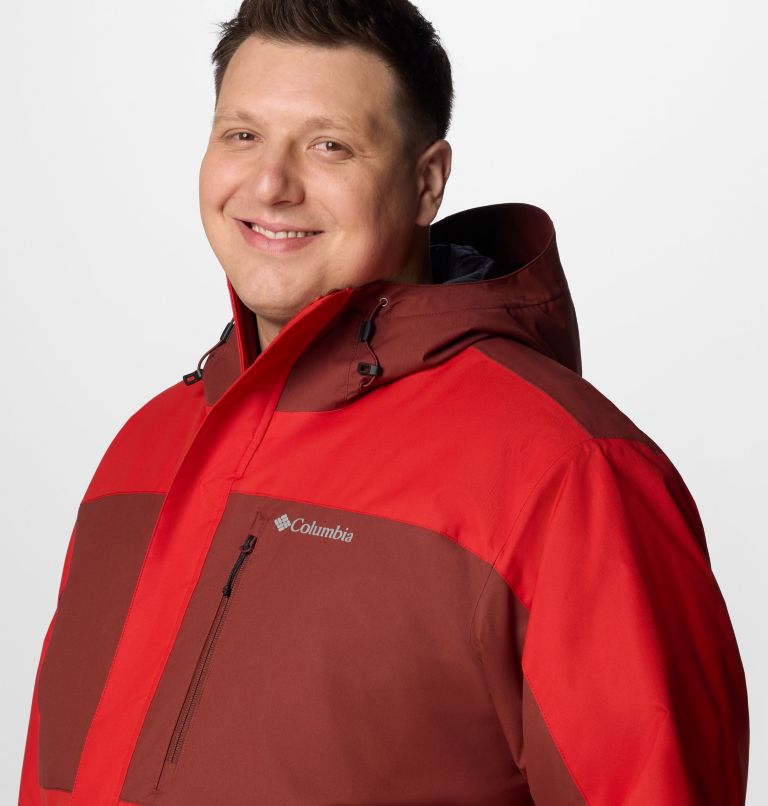 Men's Tipton Peak III Insulated Jacket - Big, Color: Sail Red, Spice, image 5