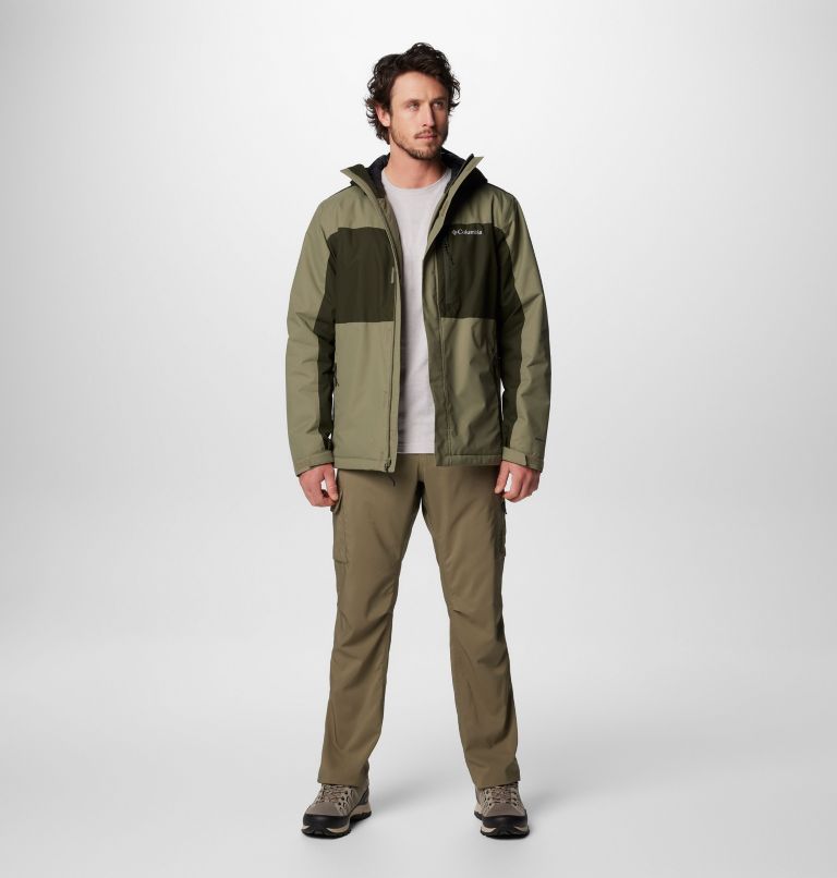 Men's Tipton Peak III Insulated Jacket - Tall, Color: Stone Green, Greenscape, image 3