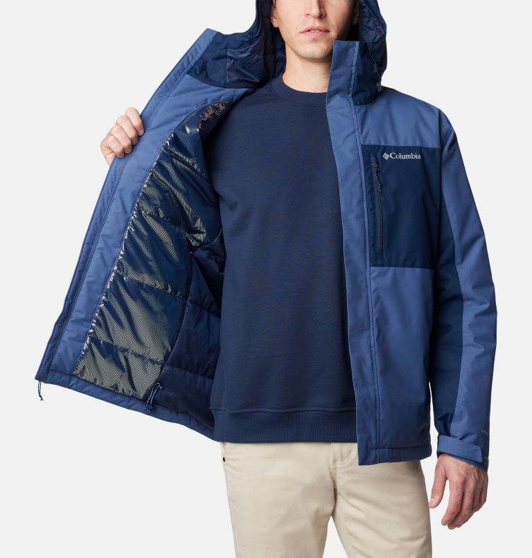 Men's Tipton Peak III Insulated Jacket - Tall, Color: Dark Mountain, Collegiate Navy, image 5