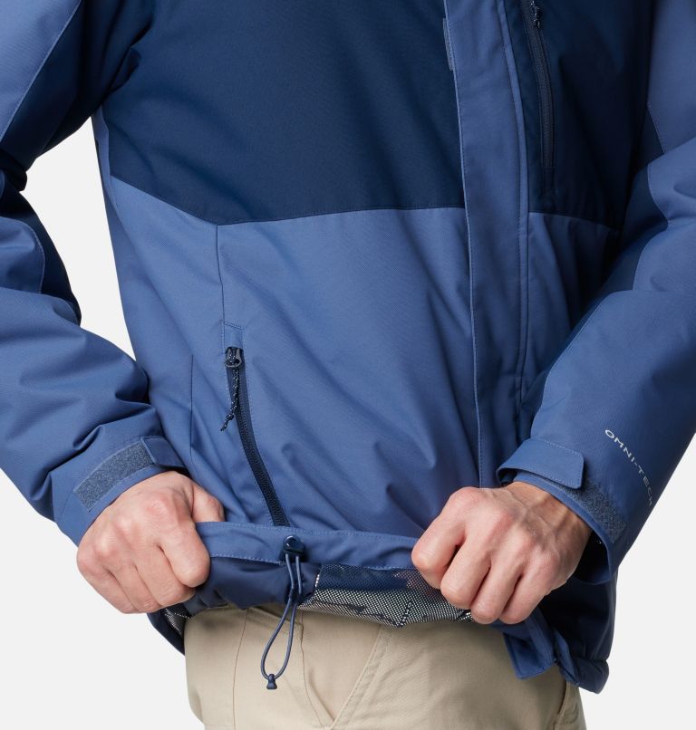Men's Tipton Peak III Insulated Jacket - Tall, Color: Dark Mountain, Collegiate Navy, image 7
