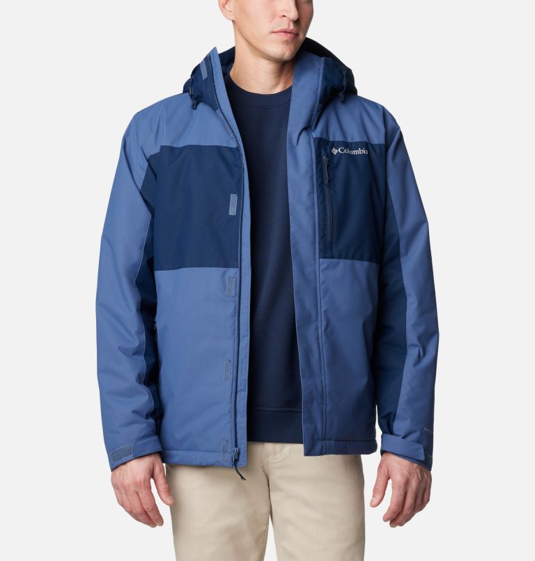 Men's Tipton Peak III Insulated Jacket - Tall, Color: Dark Mountain, Collegiate Navy, image 8