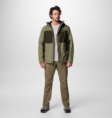 Tipton Peak III wasserdichte isolierte Jacke für Männer, Color: Stone Green, Greenscape, image 7