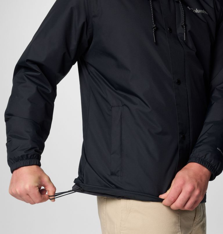 Men's Cedar Cliff II Insulated Jacket, Color: Black, image 7