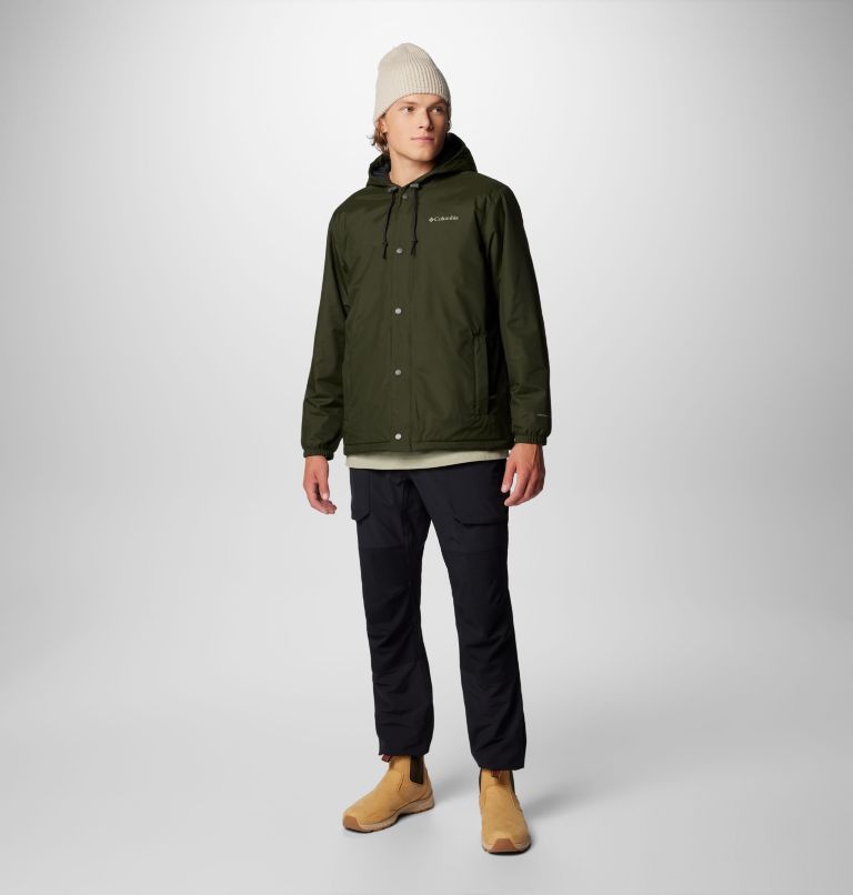 Men's Cedar Cliff II Insulated Jacket, Color: Greenscape, image 3