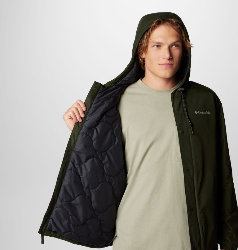 Men's Cedar Cliff II Insulated Jacket, Color: Greenscape, image 6