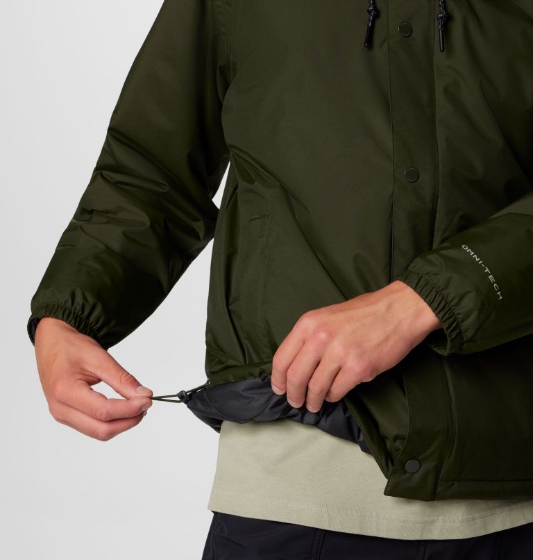Men's Cedar Cliff II Insulated Jacket, Color: Greenscape, image 7