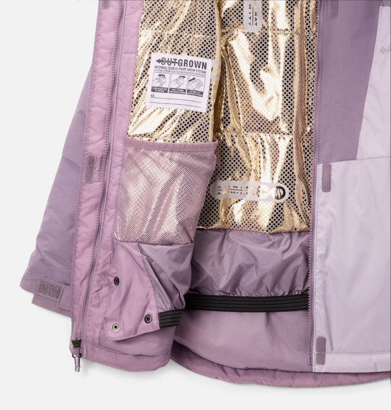 Mighty Mogul III wasserdichte Skijacke für Mädchen, Color: Lavender Pearl, Shale Purple, image 3