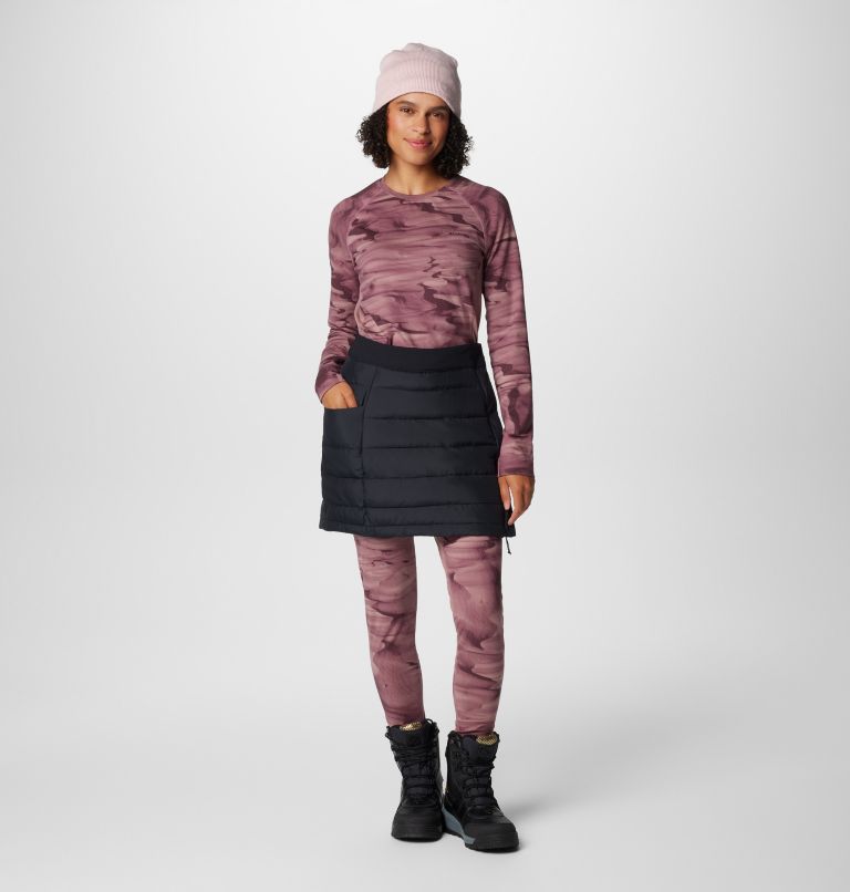 Women's Powder Lite III Insulated Skirt, Color: Black, image 3