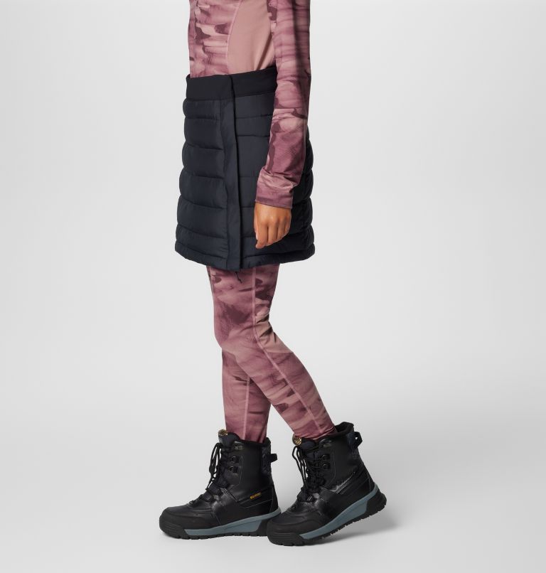 Women's Powder Lite III Insulated Skirt, Color: Black, image 4