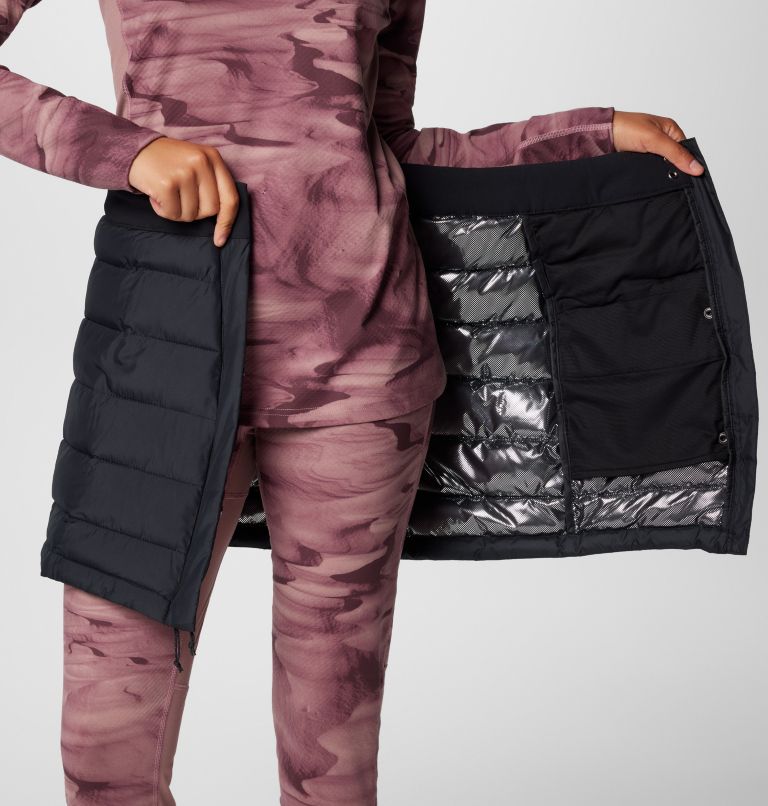 Women's Powder Lite III Insulated Skirt, Color: Black, image 8