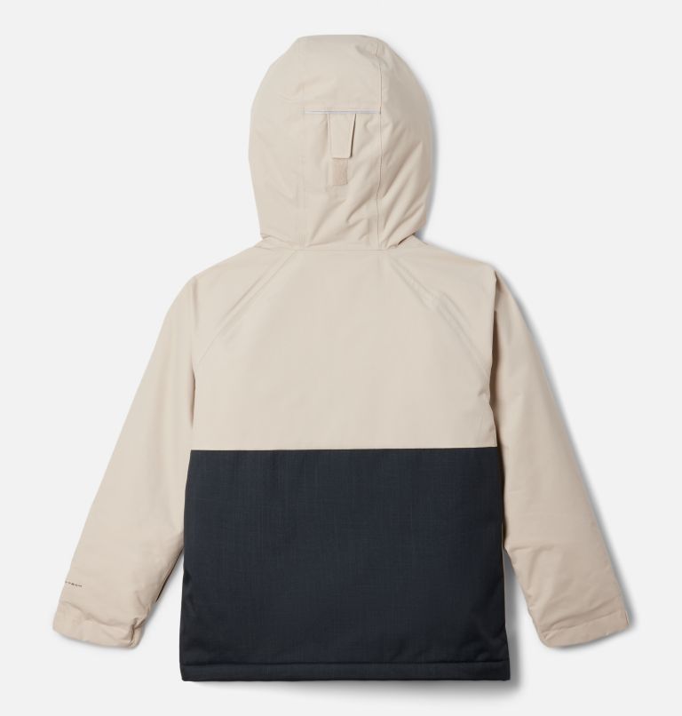 Boys' Alpine Action III Jacket, Color: Black Melange, Dark Stone, image 2