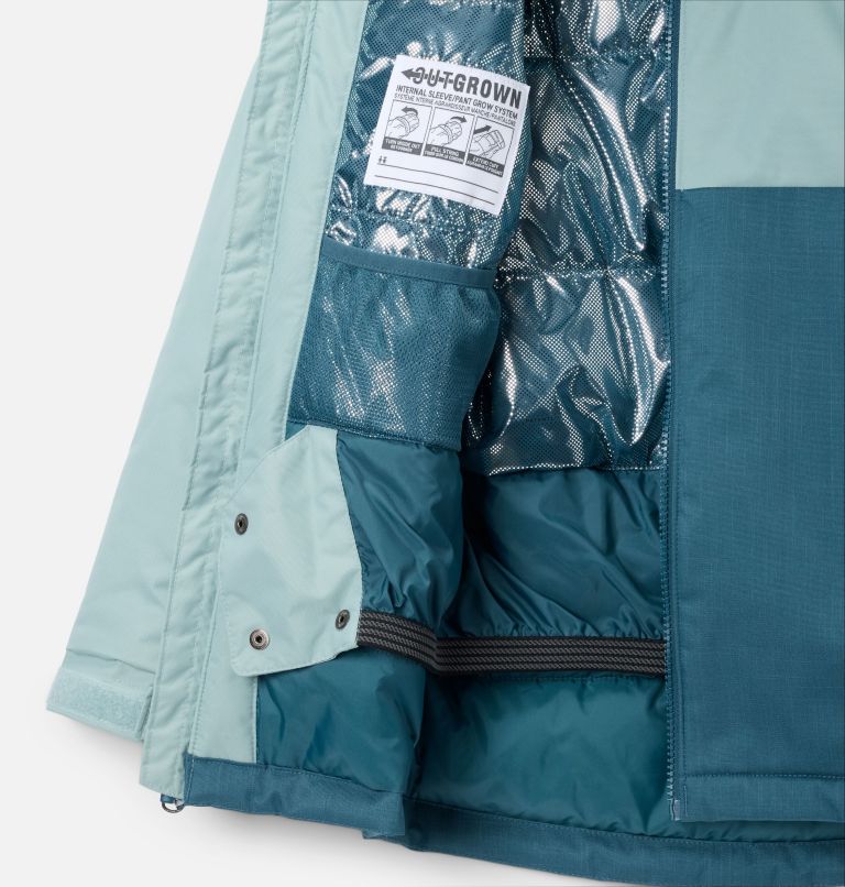 Boys' Alpine Action III Jacket, Color: Everblue Melange, Crushed Blue, image 3