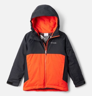 Chaqueta de esquí impermeable Alpine Action III para niño, Color: Spicy Melange, Black, image 1