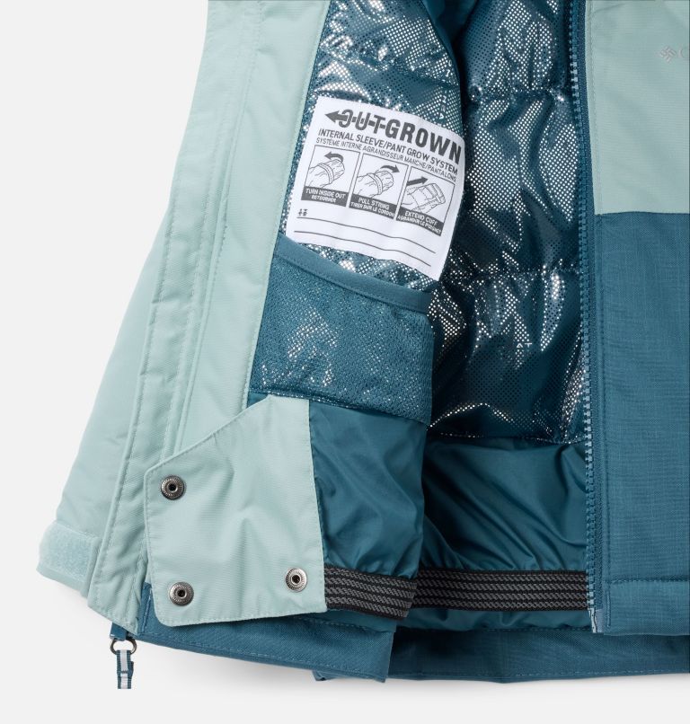 Boys' Toddler Alpine Action III Jacket, Color: Everblue Melange, Crushed Blue, image 3