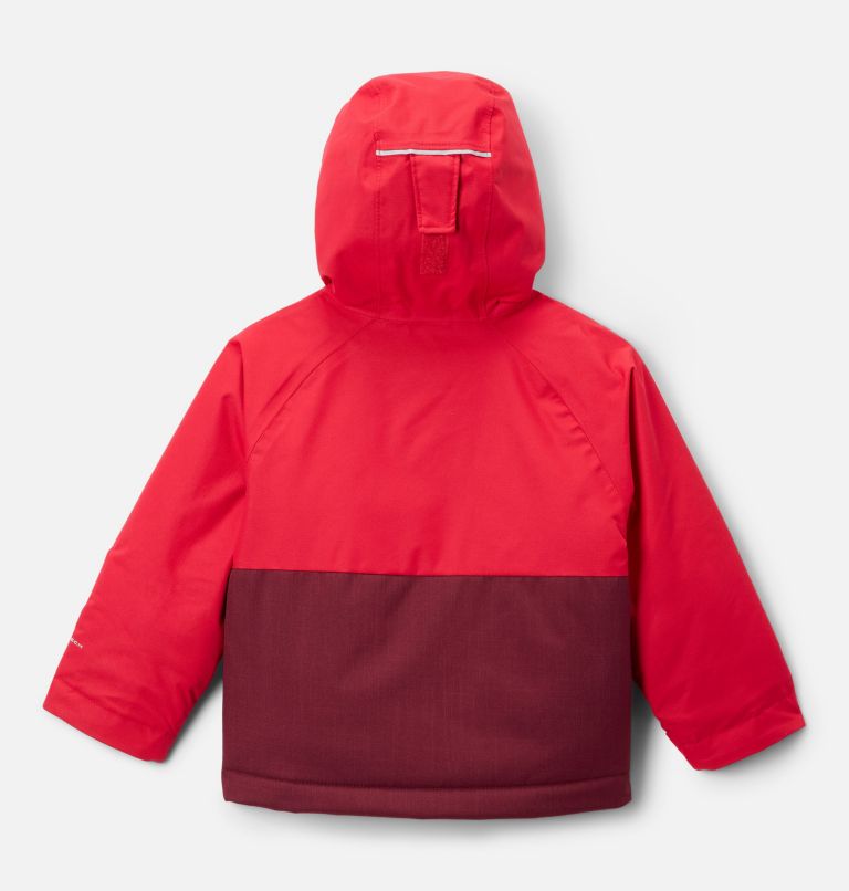 Boys' Toddler Alpine Action III Jacket, Color: Rich Wine Melange, Mountain Red, image 2