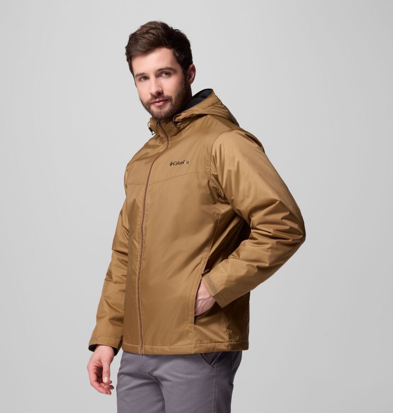 Men's Glennaker II Sherpa Lined Jacket, Color: Delta, image 4