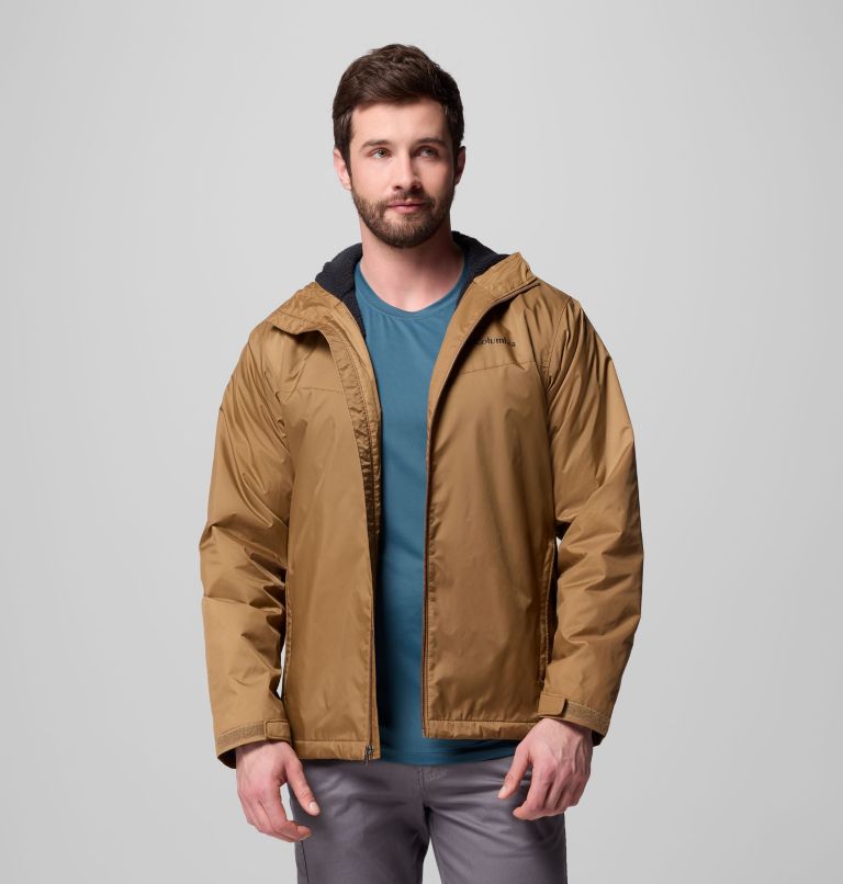 Men's Glennaker II Sherpa Lined Jacket, Color: Delta, image 5