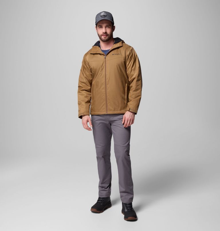Men's Glennaker II Sherpa Lined Jacket, Color: Delta, image 2